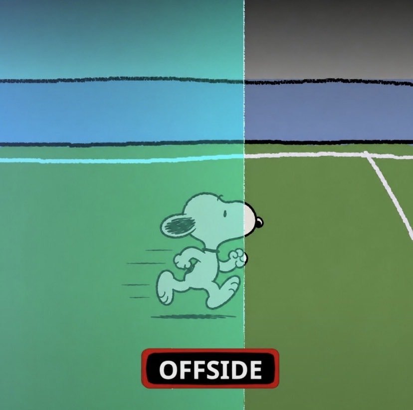 Snoopy198961's tweet photo. OFFSIDE https://t.co/7DfyrbsKJ6
