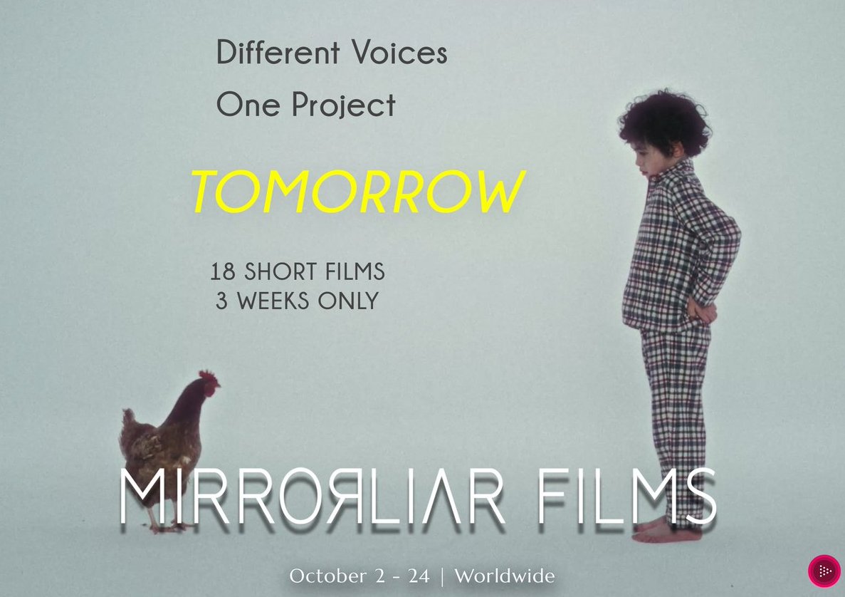 SAKKAfilms's tweet photo. Tomorrow 🎬
MIRRORLIAR FILMS Vol. 3 & 4 begins streaming on SAKKA!
18 short films. 18 different voices.
🌎 Worldwide, excluding Japan
📅 Oct. 2–24, 2026
Passes and full lineup are available🎟️
https://t.co/pyArx5QKpA
#MIRRORLIARFILMS #JapaneseFilm https://t.co/VaUx75C0Fl