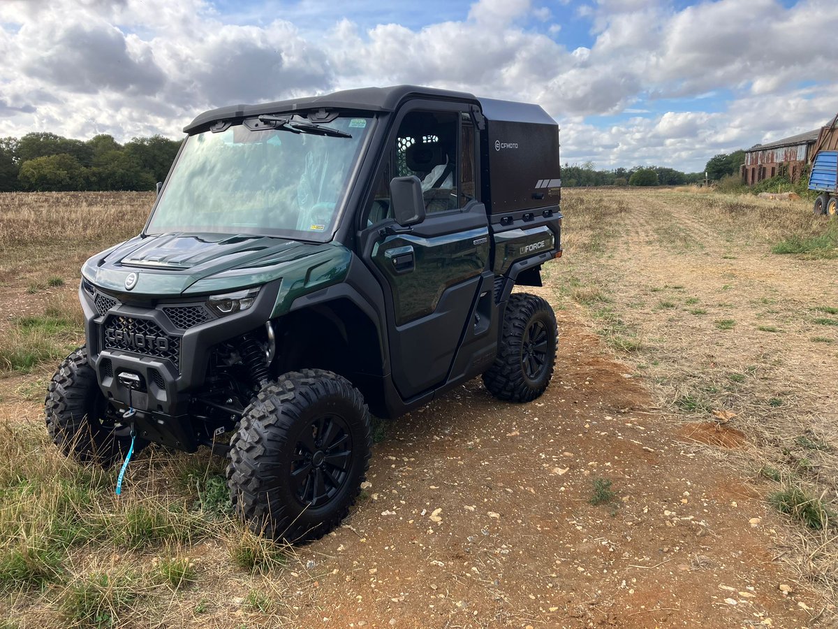 oliveragri's tweet photo. A new @cfmotouk U10 UTV delivered to a local estate recently complete with a HME canopy.
With new models arriving across the range, contact OLIVERS Luton or Reading for more information. https://t.co/oGc0tTF3rt