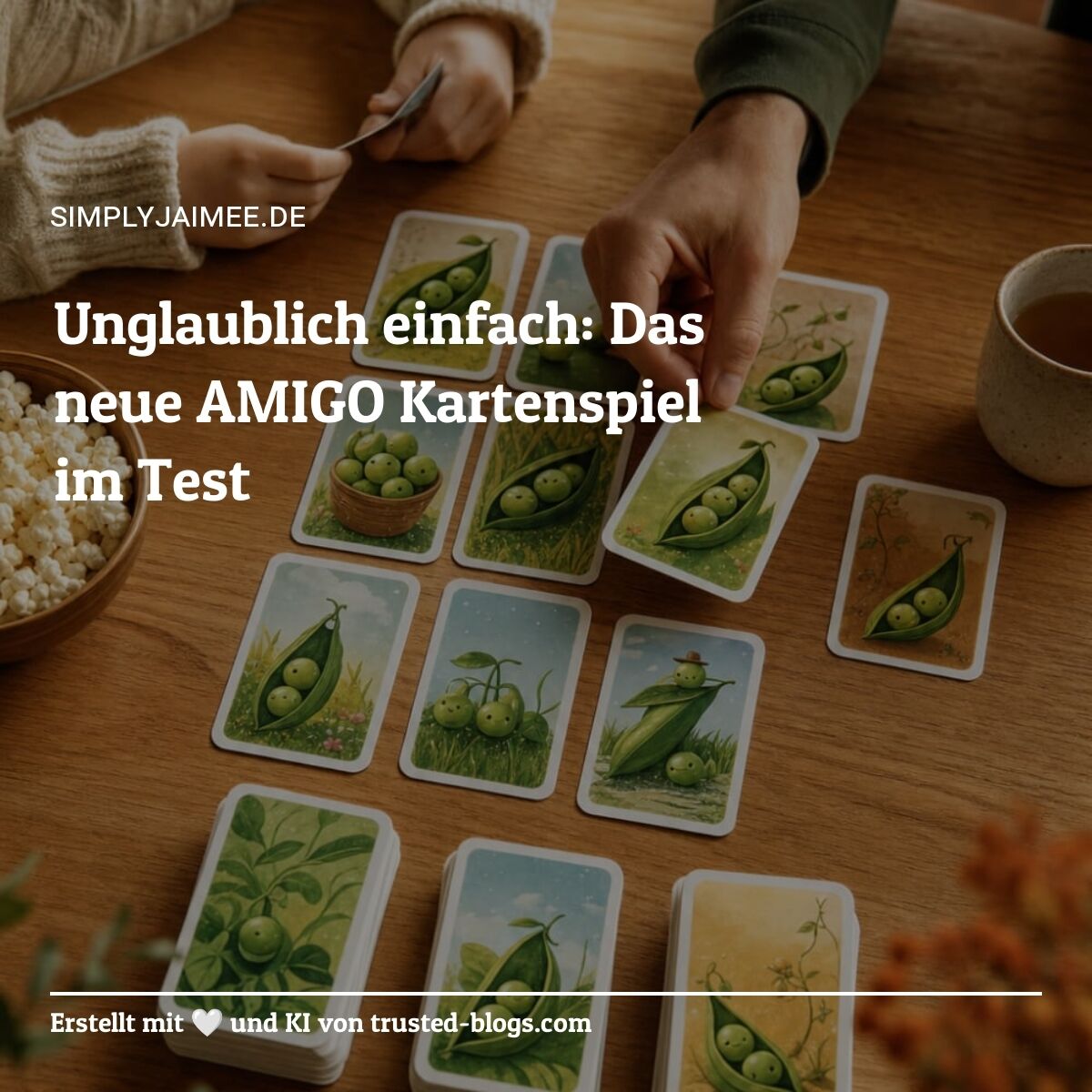 trustedblogs's tweet photo. Ein Kartenspiel voller Erbsen, blitzschnell erklärt und trotzdem spannend bis zur letzten Karte.
👉 https://t.co/tu3gFlBoF7
#Kartenspiel #AMIGO #Gewinnspiel https://t.co/Oy01iVGUvM