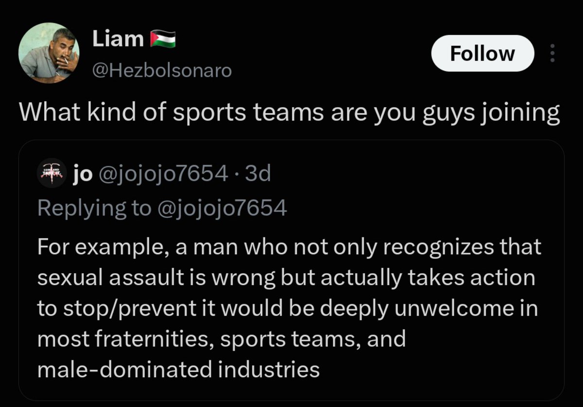 vespertinevoid's tweet photo. Football is the average man's favorite sport, and there were 7 players with rape allegations at this year's world cup. I've only seen female fans and a few queer men bothered by this... saying that misogyny and rape culture are unpopular in men's sports is insane https://t.co/wmeup9g0Vx