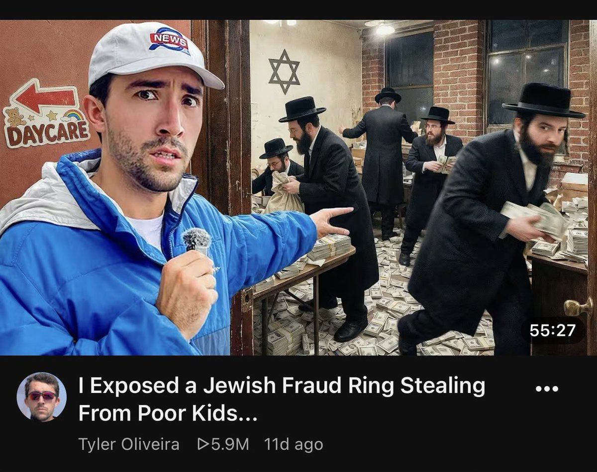 WeimarWorlds's tweet photo. I’ve noticed, Asmongold reacts to essentially every Tyler Olivera video he uploads, but it’s been 11 days &amp; he hasn’t touched the newest, biggest video yet.

Gee, I wonder why. Someone is scared to lose their monetization. https://t.co/ylJwRUiPCE