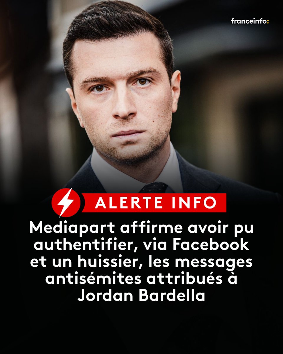 franceinfo's tweet photo. ⚡ALERTE INFO - Le média en ligne a demandé un téléchargement des conversations numériques auprès de Meta.
➡️ https://t.co/hH46Az1Ib6 https://t.co/Ei8pIjeMCg