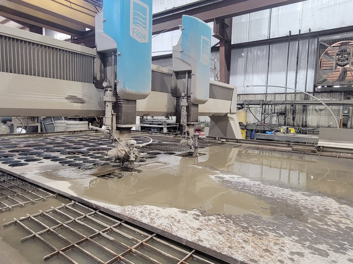 FabCorp's tweet photo. Cold cutting for hot results. 💧
Our waterjet technology handles thick materials and heat-sensitive alloys with ease.
This leaves a clean edge that requires minimal secondary finishing.
#WaterjetCutting #MetalCutting #FabCorp #Precision
https://t.co/BPr68FiU3N https://t.co/WKEapmeCvl