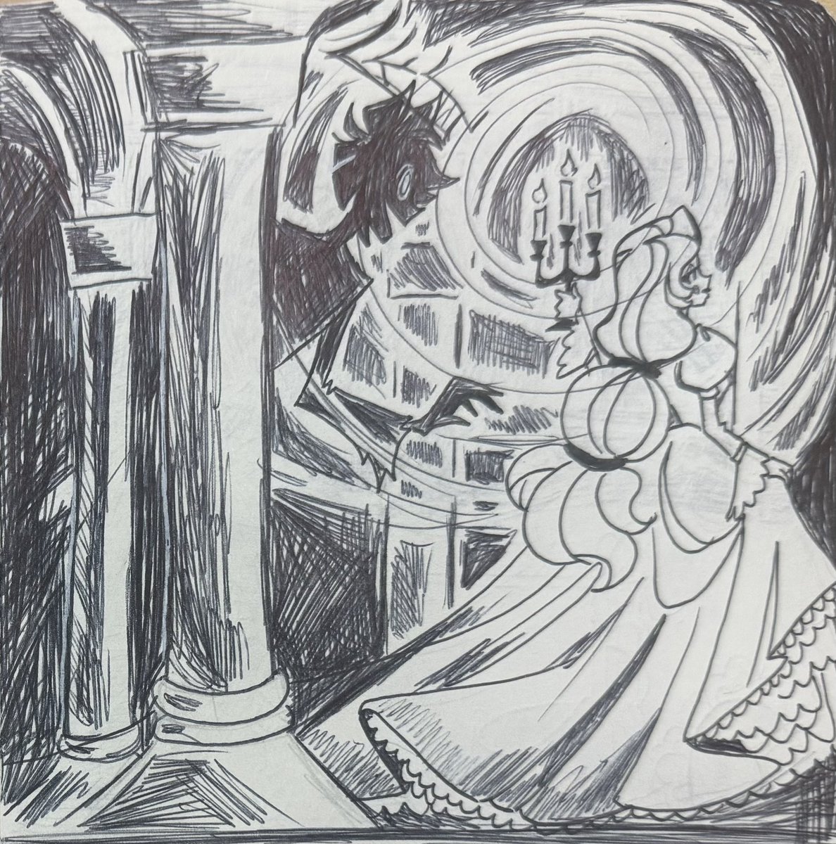 pumpkinmartenee's tweet photo. I also couldn’t settle on just one idea so I ended up making 3 #IMPtober pictures for day one🎃  #charlastor #chalastor #radiobelle #alacha #charliexalastor #alastorxcharlie https://t.co/GYq82xXJk4