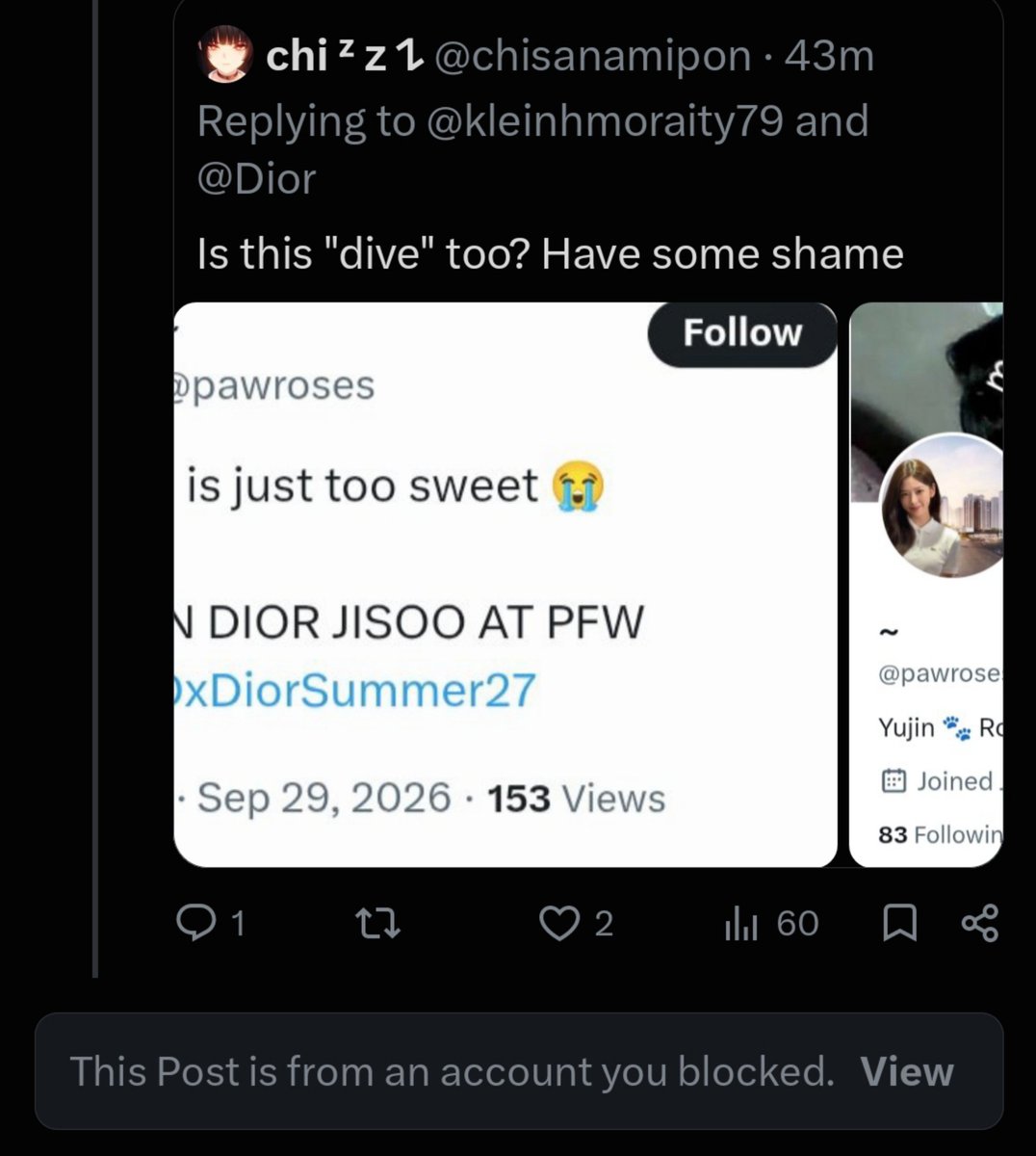 pawroses's tweet photo. I didn't even remember for what moment I said this 😭 and it turned out to be abt this 🙂 How evil can someone be to manipulate this exact moment?! @chisanamipon just stop being obsessed w Yuyus. Not everything is a shade toward your fave. The world doesn't revolve around her. https://t.co/7oIYmjaGfp