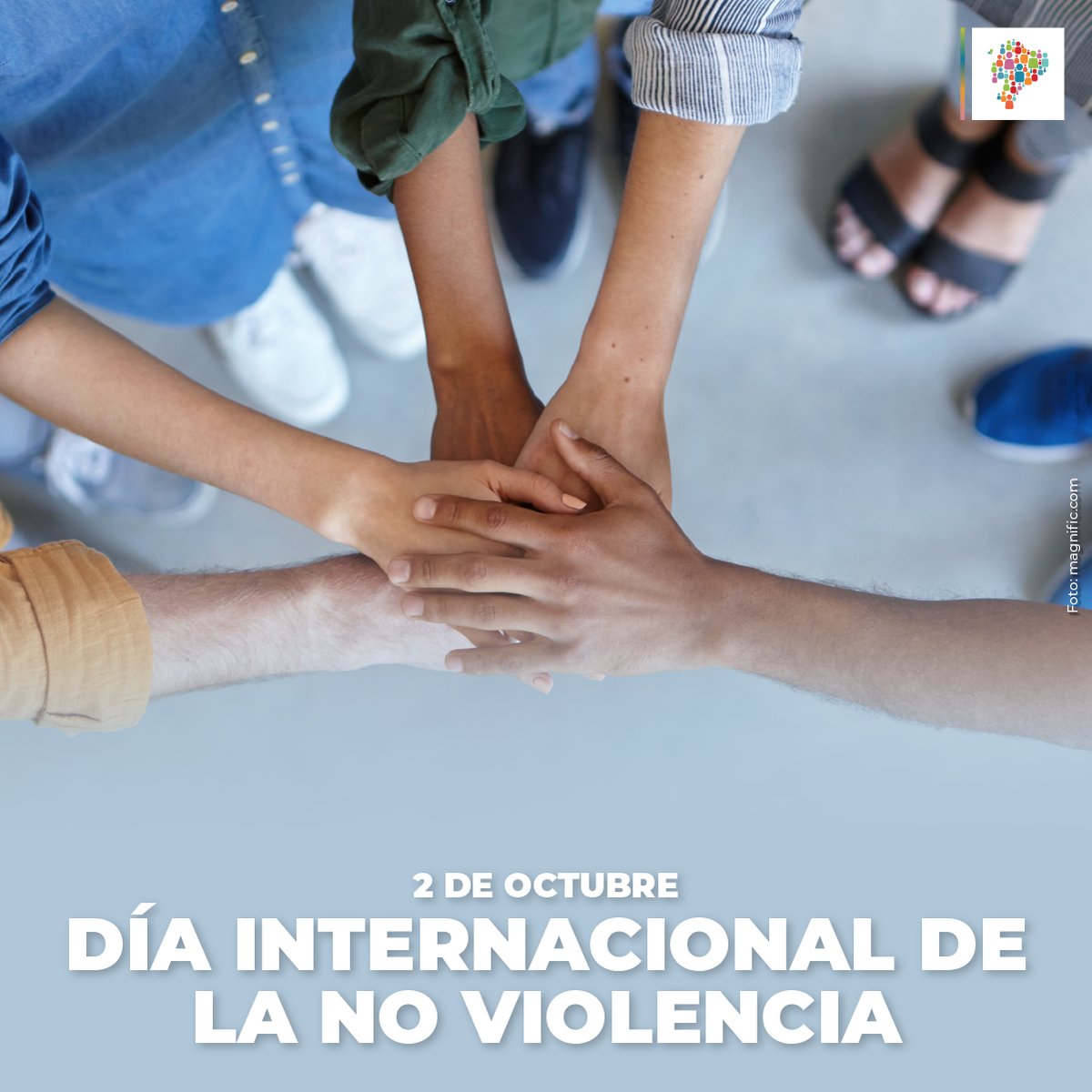 DEFENSORIAEC's tweet photo. La no violencia construye sociedades basadas en el respeto y la dignidad. 
🕊️ La #DefensoríaDelPueblo promueve una cultura de paz, diálogo y respeto a los #DerechosHumanos. https://t.co/z4FrOtLLTs
