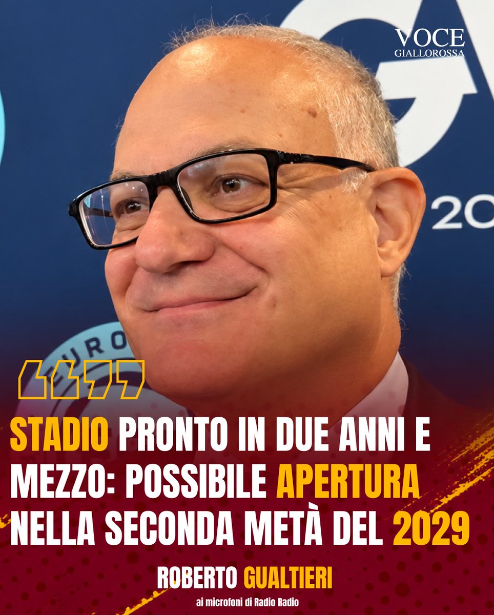 VoceGiallorossa's tweet photo. 🗣️Gualtieri: "Per costruire lo stadio ci vorranno due anni e mezzo. Friedkin ha voluto un impianto unico"
#ASRoma #Roma #StadioDellaRoma #Pietralata #Gualtieri
https://t.co/CABWzlk96k https://t.co/MBj7cAMuci