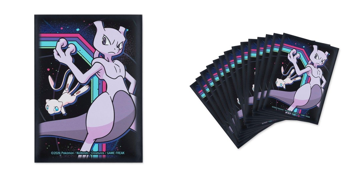 pokecamatomeru's tweet photo. 【ポケモンカード海外】
海外のポケモンセンターで新作サプライ登場

✅Mewtwo & Mew Discovery Card Sleeves
✅Mewtwo & Mew Discovery Double Deck Box
✅Mewtwo & Mew Discovery Playmat
✅Mewtwo & Mew Discovery Damage-Counter Dice & Condition Marker Set
・ミュウツーとミュウのデッキシールド/ダブルデッキケース/プレイマット/ダメカンケース