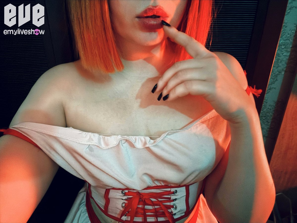 emyliveshow's tweet photo. Thursday's Fansly update 🥳

The question is simple. Do you want my spit? Take it like a good boy! 😈

And! Nia's sporty IRL look with a lacy surprise underneath! Join her for the warm-up 🔥

AND! Sexy nurse Eve is here to help! Are you happy to see her? 💋 https://t.co/BdYO0QQagE