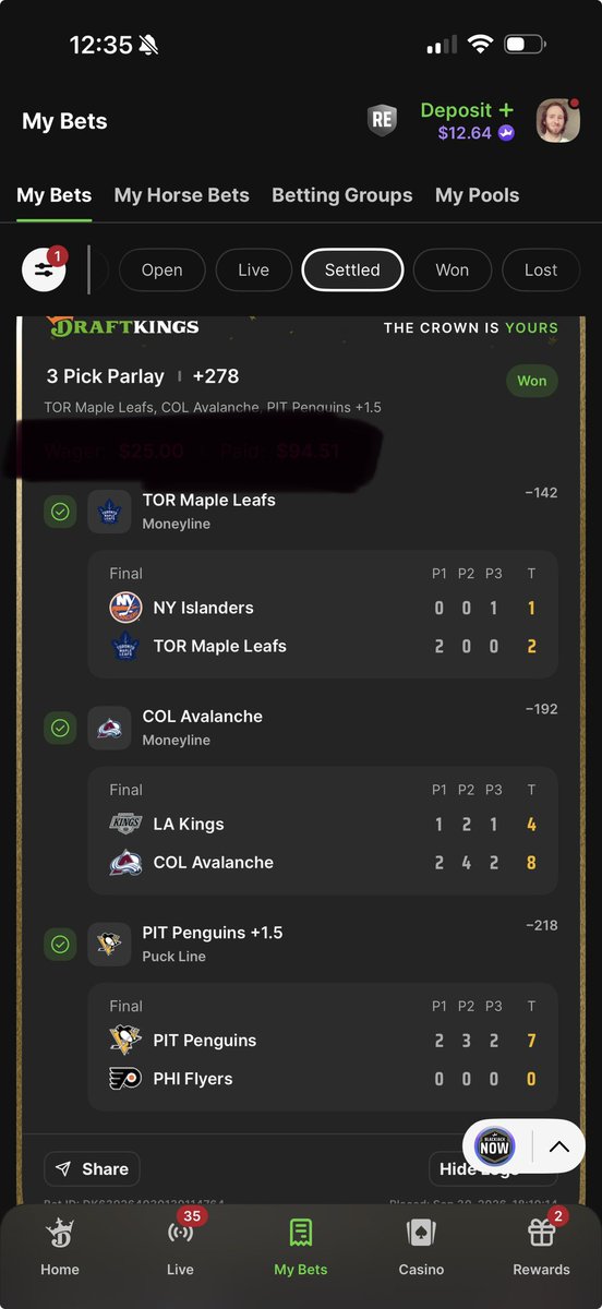 MrElFuego's tweet photo. @elio82 this is why i am https://t.co/pLnEHeo4fr you bum. #therealmrice #hockey #dk #draftkings https://t.co/SMGvKNKHox