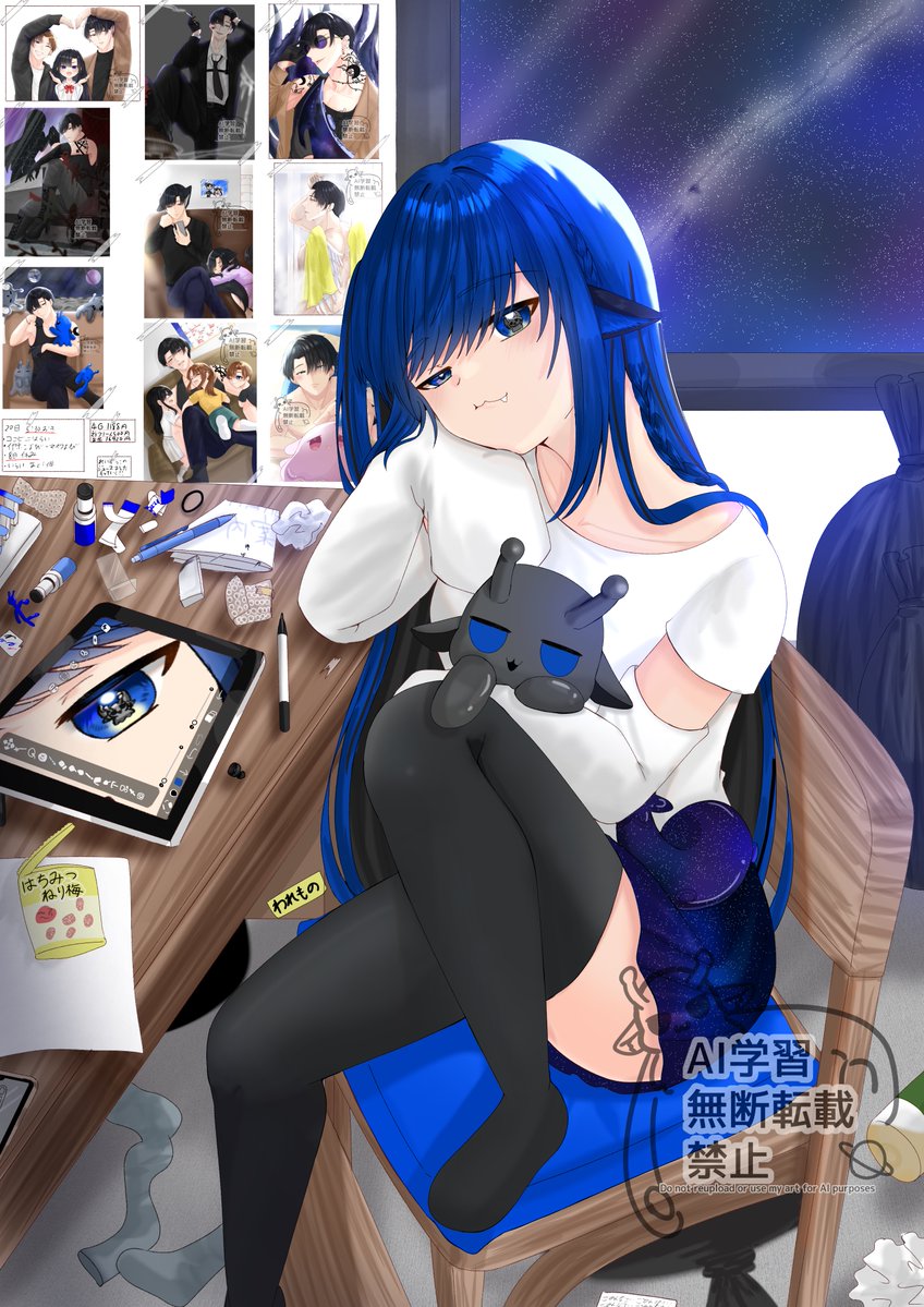 mangasibou2's tweet photo. 一番綺麗な時のはみねう部屋
#イラスト　#絵柄が好みって人にフォローされたいㅤㅤ https://t.co/MzKmkjIEsn