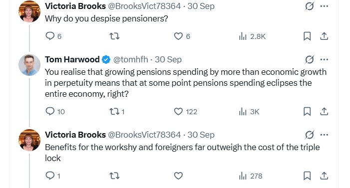 PunishedRWR's tweet photo. lmao, this screenshot exemplifies triple lock discourse on this app https://t.co/LXzbiV6gIS