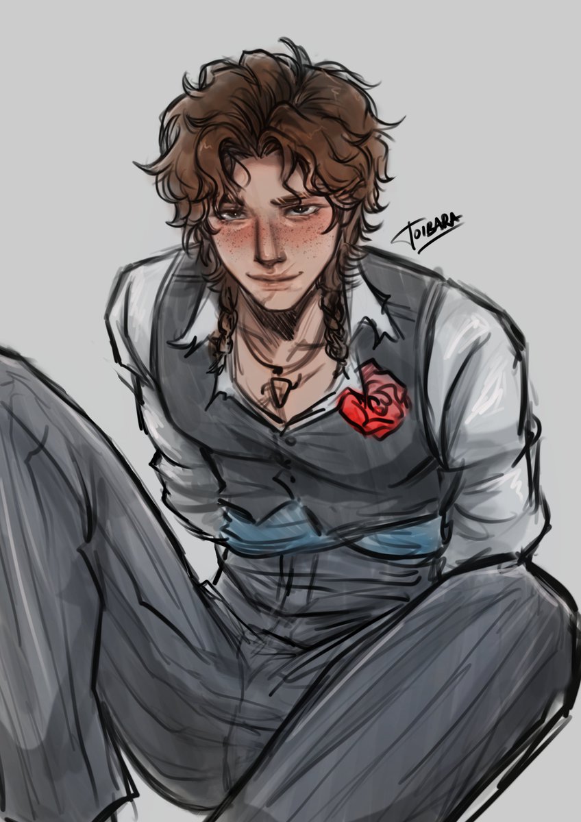 toibara_nsfw's tweet photo. Quick Hernando sketch 🌹 #idv https://t.co/r65rBeYnuQ