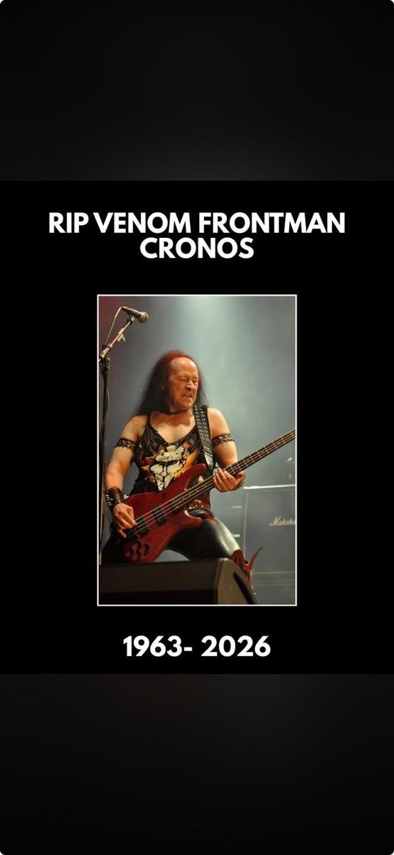 xtorr's tweet photo. R.I.P. Cronos https://t.co/8m4K4prtyT