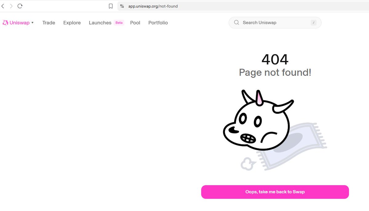 0x_Y98's tweet photo. Look at where $UNI is right now. Go to the Uniswap website, open the 404 error page, and you’ll see a cute little unicorn. Check the code and you’ll find the unicorn’s name - LILUNI.

Then go to Dexscreener, search $LILUNI, and you’ll see a great buying opportunity.

Not enough? Okay, let’s keep going.

Check the top holders and you’ll see @econoar - an Ethereum OG - sitting at #1 and still buying LILUNI on the Fomo app to this day. Then you check who he is… Oh, he’s LILUNI’s CTO.

But I know you’re too lazy to check all of this yourself, so I’m providing the screenshots.

Your job is simple: grab some LILUNI and chill. And when the time comes, come back here and leave a comment saying, “Damn, I’m glad I bought back then.”