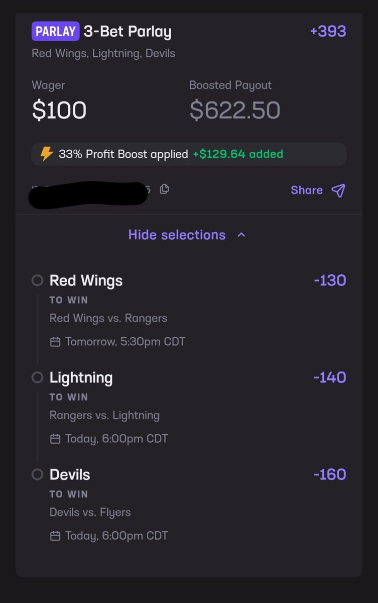 TheBirdHouseEV's tweet photo. Hard Rock hockey 🏒 

📊 **EV Calculator**
🎯 Fair Odds: `+411`@GetBettorOdds
📈 EV: `21.92%`
💰 QK: `1.05u`

🔗👇

https://t.co/6tkqu6DqRW https://t.co/JYV1c2sC5y