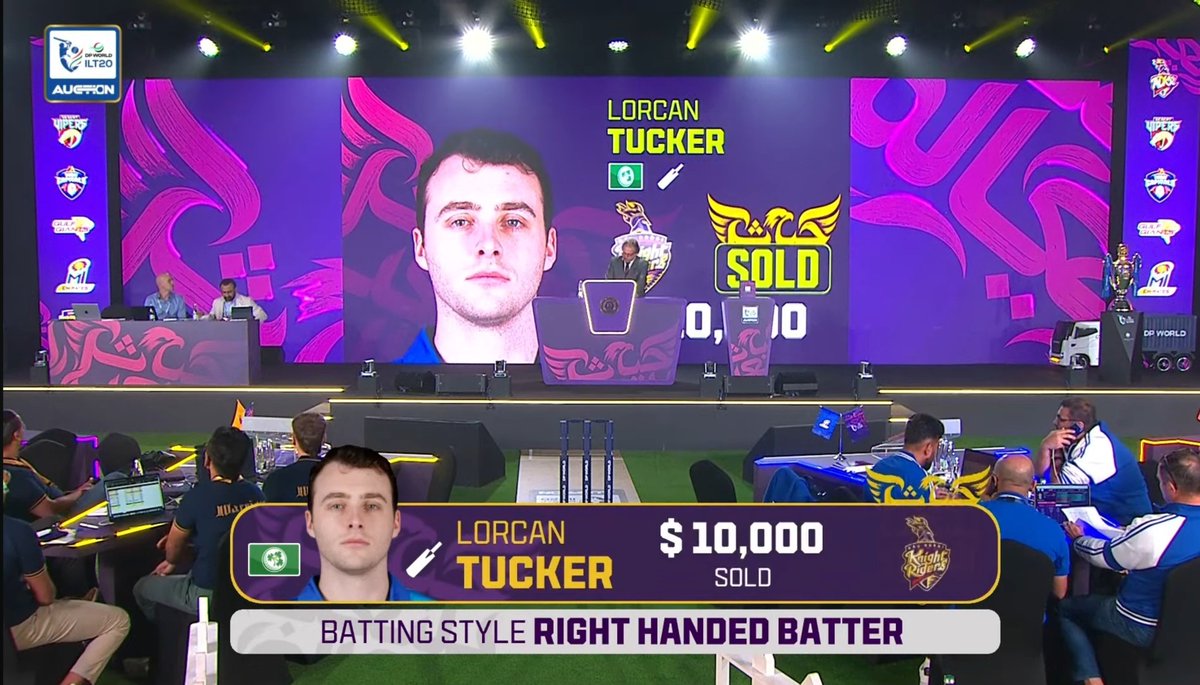 KnightClub_KKR's tweet photo. 𝑾𝒆𝒍𝒄𝒐𝒎𝒆 𝒂𝒈𝒂𝒊𝒏 𝑲𝒏𝒊𝒈𝒉𝒕 𝑭𝒂𝒎𝒊𝒍𝒚! 💜💛

Michale Pepper, Lorcun Tucker &amp; Usman Tariq in ADKR. 💥🥳 https://t.co/bnIPO0SwGH