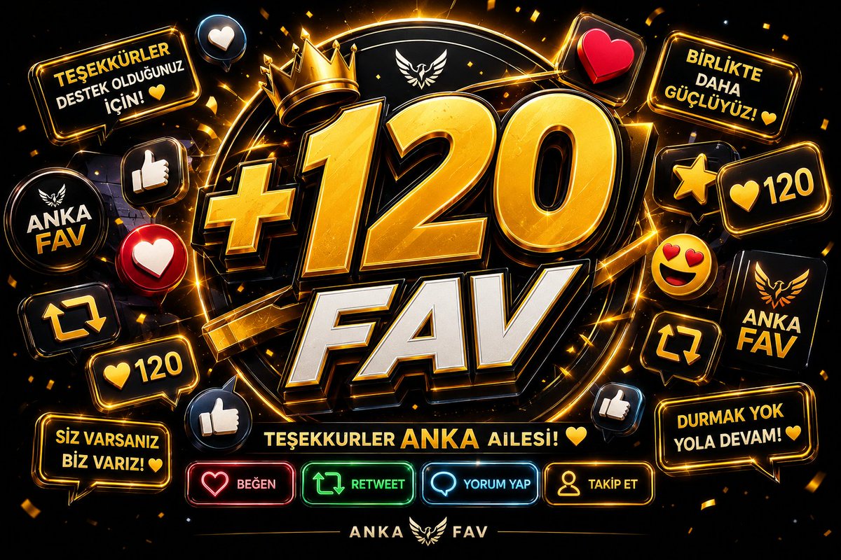 KuvanSamet's tweet photo. ❤️‍🔥ANKA FAV❤️‍🔥
+120 FAV GARANTİLİ ✅
DÜZENLİ TEMİZLİK VE KONTROL✅
REKLAMSIZ TEMİZ LİSTE✅
İLGİLİ,KALİTELİ YÖNETİM EKİBİ✅
RT HEDİYELERİ ✅
KATILMAK İÇİN DM 📩
#ANKAFAV | Sessiz Güç, Büyük Yankı 🔥🌪️ 
#AnaParaGüvencesiVerilsin 
#1EkimDünyaYaşlılarGünü https://t.co/vRstArK1Ir