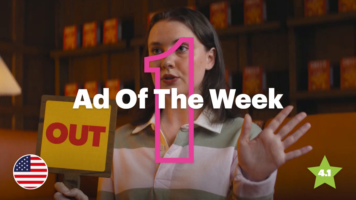 System1Research's tweet photo. Our Ad Of The Week is Cheez-Its and BBDO New York's new spot in their recurring "College Couch Committee" campaign. Packing jokes, references and strong branding into 16 seconds, it nails a repeated scenario. Find out more in our Test Your Ad report: https://t.co/g5LqOQy8BZ https://t.co/Dy2gnTrR1z