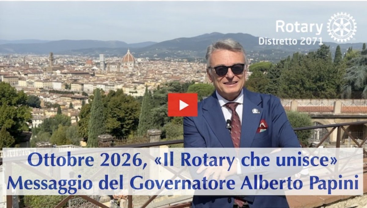 2071rotary's tweet photo. LA LETTERA DI OTTOBRE DEL GOVERNATORE
Sono online la VIDEOLETTERA e la LETTERA MENSILE di Ottobre 2026 del  Governatore, Alberto Papini.
- VISUALIZZA QUI LA VIDEOLETTERA DI ALBERTO:
https://t.co/jNwuZKsl51
- SCARICA QUI LA LETTERA MENSILE dal sito  https://t.co/DuAS4ZCp6Y https://t.co/aVVaj90z2v