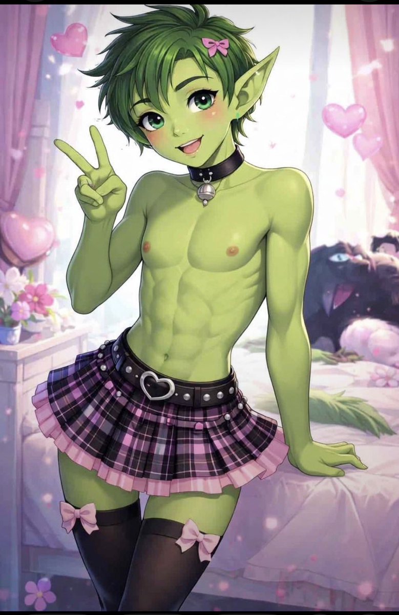 qq087087's tweet photo. #beastboy #teentitans #femboy https://t.co/9M1MBZUTd6
