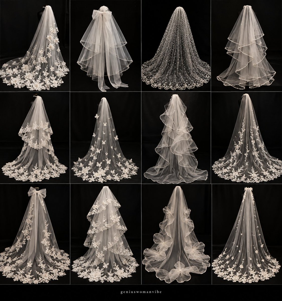 geniuswomanvibe's tweet photo. wedding veils https://t.co/tTllQx3A0l