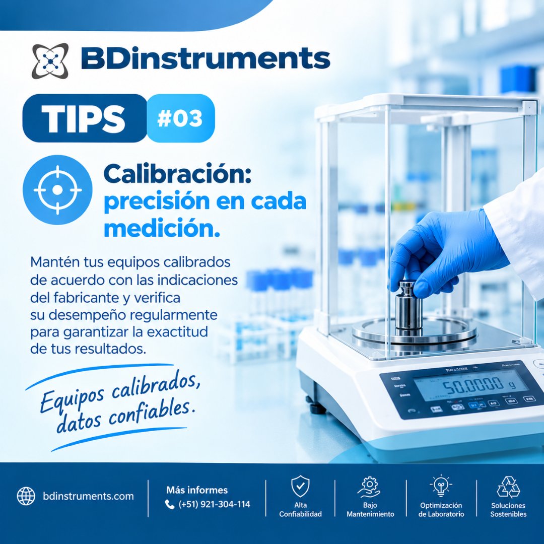 BDInstrumentos's tweet photo. 🎯 BDI TIPS #03
La calibración periódica ayuda a mantener la precisión de tus equipos y la confiabilidad de tus resultados. 🧪
✨ Equipos calibrados, datos confiables.
#BDITips #BDIInstruments #Calibración #Laboratorio #Precisión https://t.co/qbYoTNsaj3