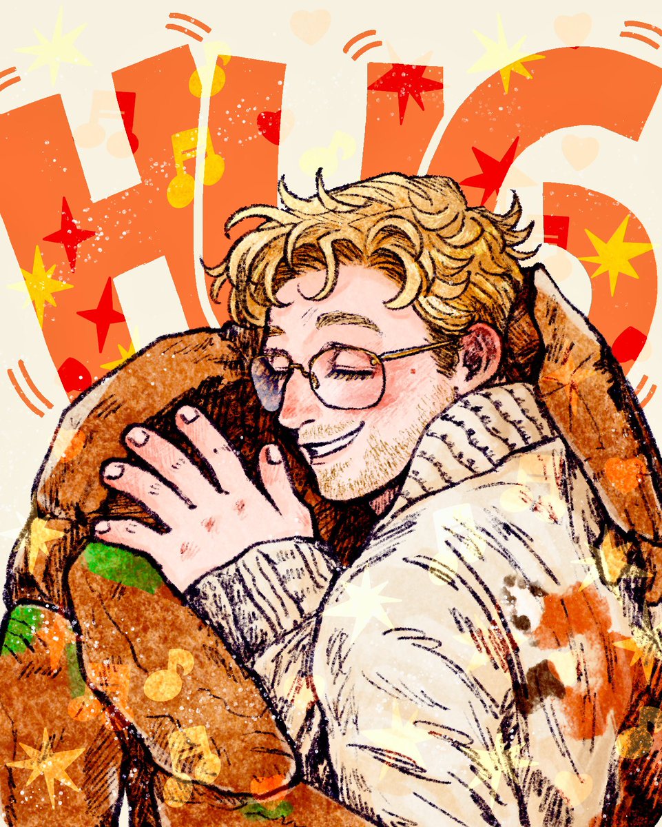 o3c3o's tweet photo. DREAM HUG！💛🧡🫂💛🧡
ロキグレ🪨🦊

#grocky 
#gracerocky https://t.co/bJZX7ToKFm