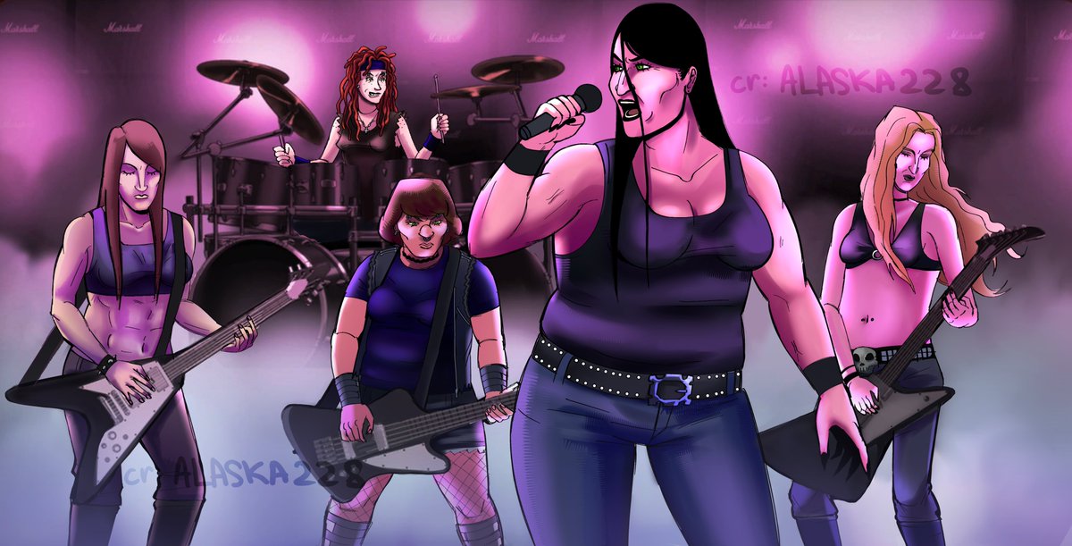 Alaska228a's tweet photo. #ladyklok in my style!!💋

And thanks for 100 followers!♡
———————————————
#metalocalypse #dethklok #Picklesthedrummer 
#TokiWartooth #SkwisgaarSkwigelf #WilliamMurderface https://t.co/JmfqpxkTUd