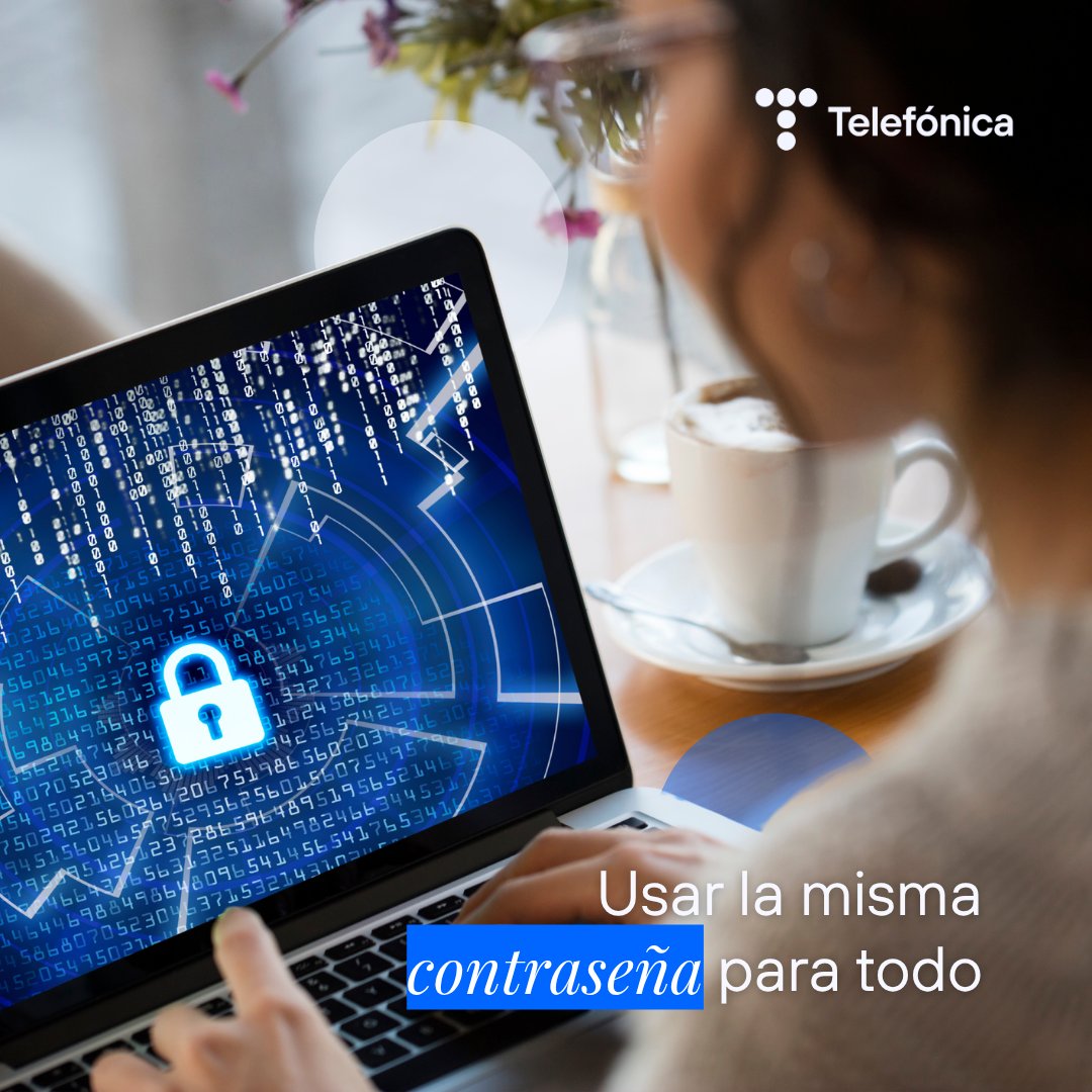 TelefonicaMX's tweet photo. 🔒 La seguridad digital no siempre depende de amenazas sofisticadas. En muchos casos, pequeños descuidos pueden abrir la puerta a riesgos innecesarios.
Adoptar hábitos digitales más seguros puede ayudarte a proteger mejor tu información y reducir la exposición de tus cuentas.💡 https://t.co/eayyaC9YO7