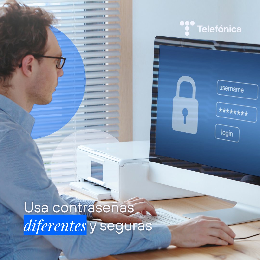 TelefonicaMX's tweet photo. 🔒 La seguridad digital no siempre depende de amenazas sofisticadas. En muchos casos, pequeños descuidos pueden abrir la puerta a riesgos innecesarios.
Adoptar hábitos digitales más seguros puede ayudarte a proteger mejor tu información y reducir la exposición de tus cuentas.💡 https://t.co/eayyaC9YO7