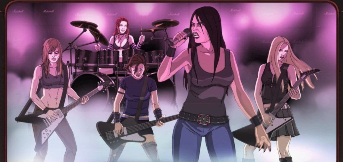 Alaska228a's tweet photo. #ladyklok in my style!!💋

And thanks for 100 followers!♡
———————————————
#metalocalypse #dethklok #Picklesthedrummer 
#TokiWartooth #SkwisgaarSkwigelf #WilliamMurderface https://t.co/JmfqpxkTUd
