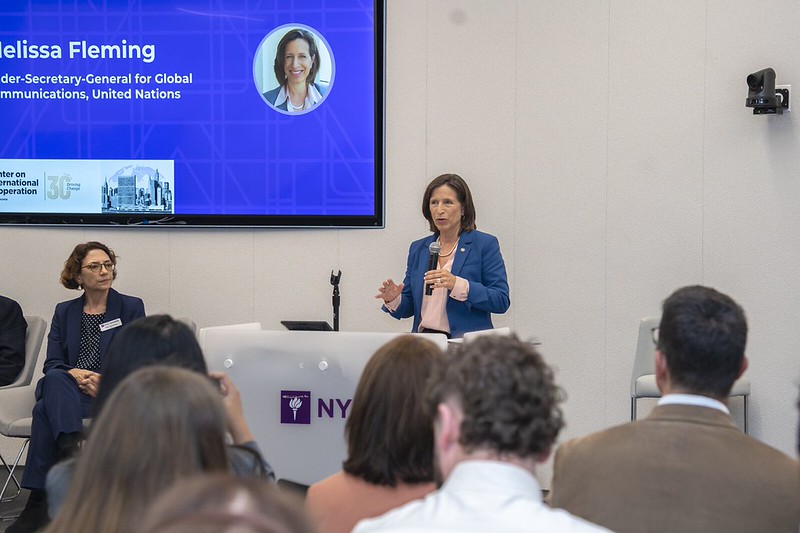 nyuCIC's tweet photo. 🎉 Thirty years of #NYUCIC, and a new chapter at @NYUWagner!

Last week, colleagues, partners, supporters, and friends gathered to celebrate CIC’s 30th anniversary, reflect on three decades at NYU Arts & Science, and welcome our new home at NYU Wagner.

🌍 “Local Governance for Global Impact” explored a question central to our work: how can international commitments translate into action that improves people’s lives? Connecting global ambitions with local priorities means listening to communities and bringing research and practical experience together.

🎙️ Thank you to our speakers:
🔹 Polly Trottenberg, Dean, @NYUWagner
🔹 @MelissaFleming, UN Under-Secretary-General for Global Communications
🔹 Maria Dimitriadou, @WorldBankGroup Special Representative to the UN and Head of Multilateral Affairs
🔹 @jan_vanzanen, Mayor of The Hague, and @MauricioRodasEC, former Mayor of Quito, for their video messages
🔹 @AnneWaiguru, Governor of Kirinyaga County, Kenya
🔹 Eugénie Birch, Professor and Co-Director of @PennIUR
🔹 Paul Smoke, CIC Executive Director and Professor at NYU Wagner

🤝 In his closing remarks, Paul highlighted the relationships behind CIC’s work: colleagues sharing knowledge, partners working across borders, and supporters who believe international cooperation can make a difference.

🙏 Thank you to everyone who celebrated with us, to our funders and partners, and to Dean Trottenberg and the Wagner community for the warm welcome. Here’s to CIC’s next chapter!

🌐 Explore our work: https://t.co/JIVIN9NNPs
📧 Stay connected: https://t.co/WPyd1LtccI

#InternationalCooperation #LocalGovernance #NYUWagner