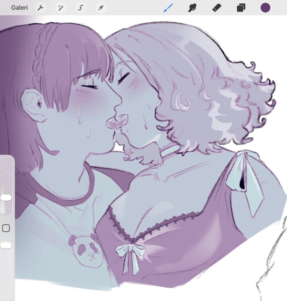 Cherry_art28's tweet photo. Working on it gang 💥  #makoharu #p5 https://t.co/MNn8CxxtiM