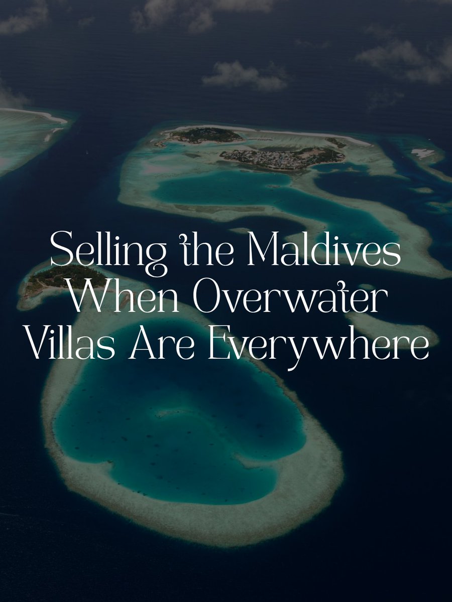 LuxuryTAmag's tweet photo. The overwater villa, the infinity pool and the breathtakingly blue lagoon made the Maldives the picture of luxury travel through the 2000s and 2010.

Read more about the iconic destination: https://t.co/MNHebY4WHM https://t.co/b6CAXd5UpB