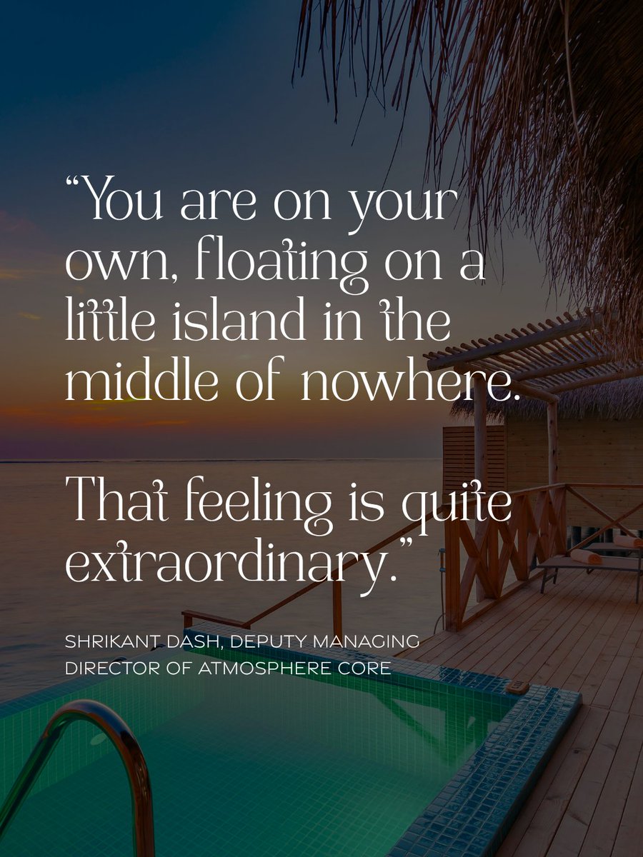 LuxuryTAmag's tweet photo. The overwater villa, the infinity pool and the breathtakingly blue lagoon made the Maldives the picture of luxury travel through the 2000s and 2010.

Read more about the iconic destination: https://t.co/MNHebY4WHM https://t.co/b6CAXd5UpB