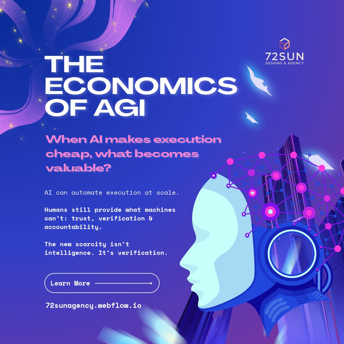 72SUNst's tweet photo. Fast is becoming normal.
Smart decisions are becoming the flex. 🧠⚡
As machines handle more of the heavy lifting, judgment, originality, and credibility become even more important.

Ready to rethink how you work?
👇🏽 Join the conversation.

#tech #AI #SI https://t.co/tXdTXjmABq