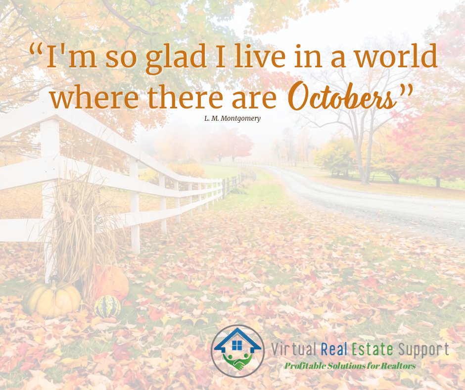 VirtualAssistRE's tweet photo. There’s just something about October… crisp mornings, colorful leaves, cozy evenings, and that feeling that a new season is beginning. 🍁☕️
What’s your favorite thing about October? 🍂
#HelloOctober #FallFeels #Autumn #OctoberVibes #FallIsHere #VirtualRealEstateSupport #VRES https://t.co/xIDYRC4Y82