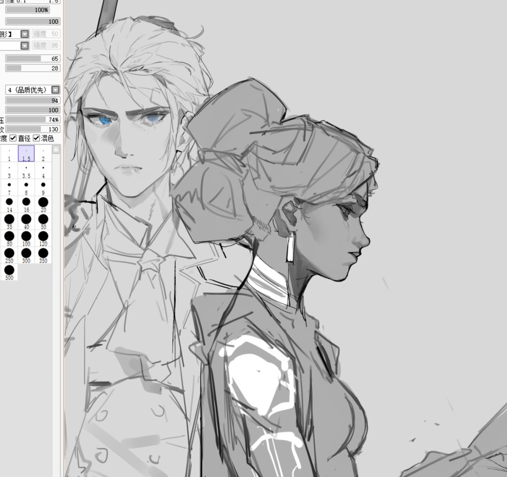 cronostasis2333's tweet photo. These days I've been obsessed with a fanfic 《A Kiramman does not Waver》. 😋About to give it a second read.🙏
WIP🔽 嘻嘻 https://t.co/3Nc6YbUxlp