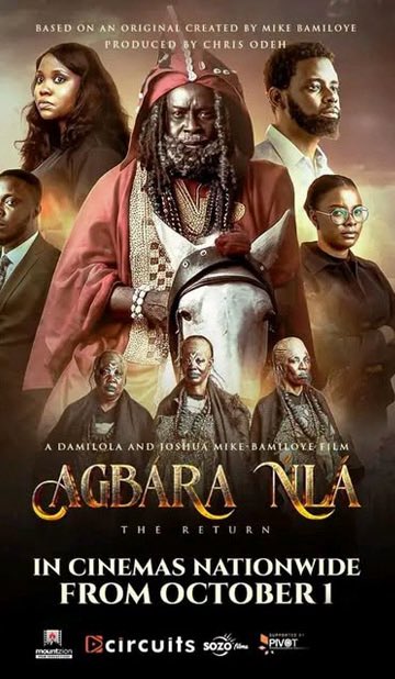 BiyiToluwalase's tweet photo. Two films I worked on are currently showing in Cinemas nationwide. 

Agbara Nla - remake of the Mount Zion classic. 
Starlomo - Kamostate’s debut as EP. 

#WatchNollywood https://t.co/jQ2twO1xV6