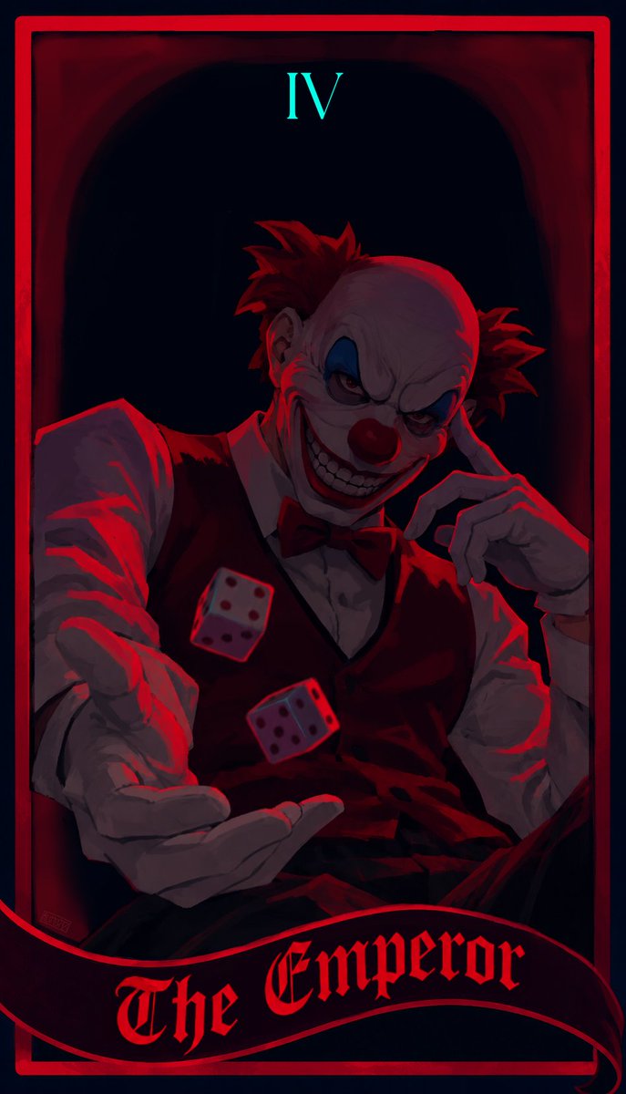 aishertz_'s tweet photo. 4 out of 78

The Emperor – authority, stability, leadership, and control. It represents creating structure, taking responsibility, and standing firm in your power. Reversed: rigidity, control issues, or abuse of power.

Jagger "Chatterbox" Gerardy – The Clown [@ItsChatterbox] https://t.co/mC8N9fx5Vu