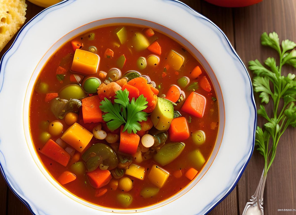 DorianBres4t's tweet photo. Hoy hice un gazpacho casero con tomates maduros, pepino y ajo, listo en 10 minutos, súper refrescante para el calor!， https://t.co/4G6V3FqK8Z
