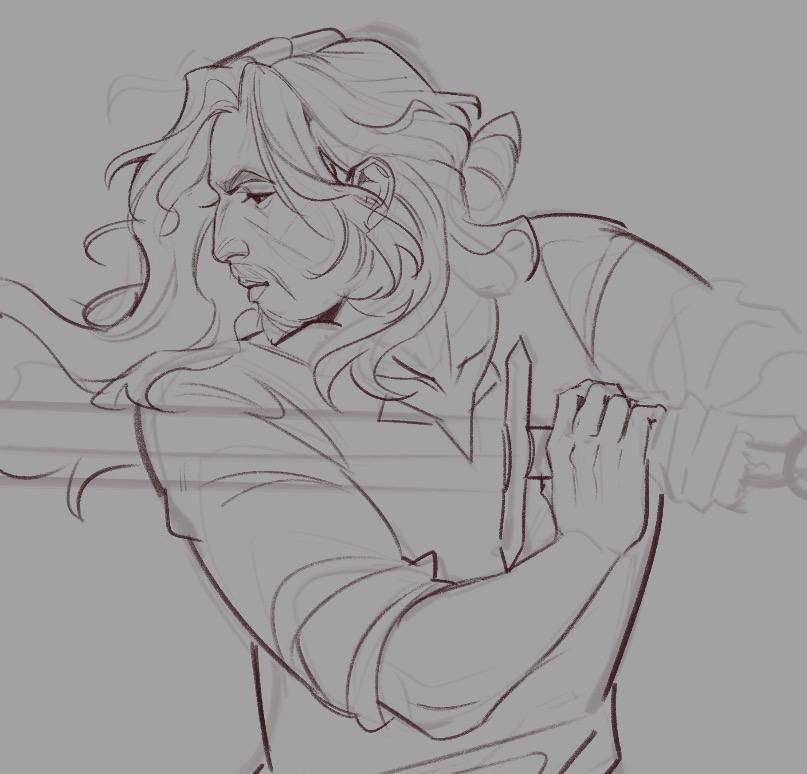 silver_sterner's tweet photo. Drawing Marat again bc nothing can stop me from appreciating his beauty https://t.co/LkLUwLGQ7G