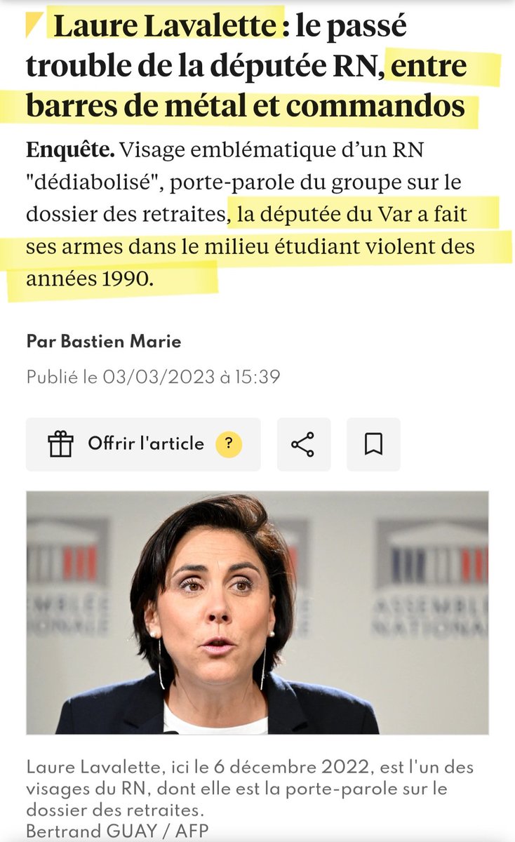 Magnetite38's tweet photo. C'est vous qui parlez d'ordre, @LaureLavalette ? 🤔 Ok bougez pas, on va vous rafraîchir la mémoire... 😏 https://t.co/268GKxVKqz