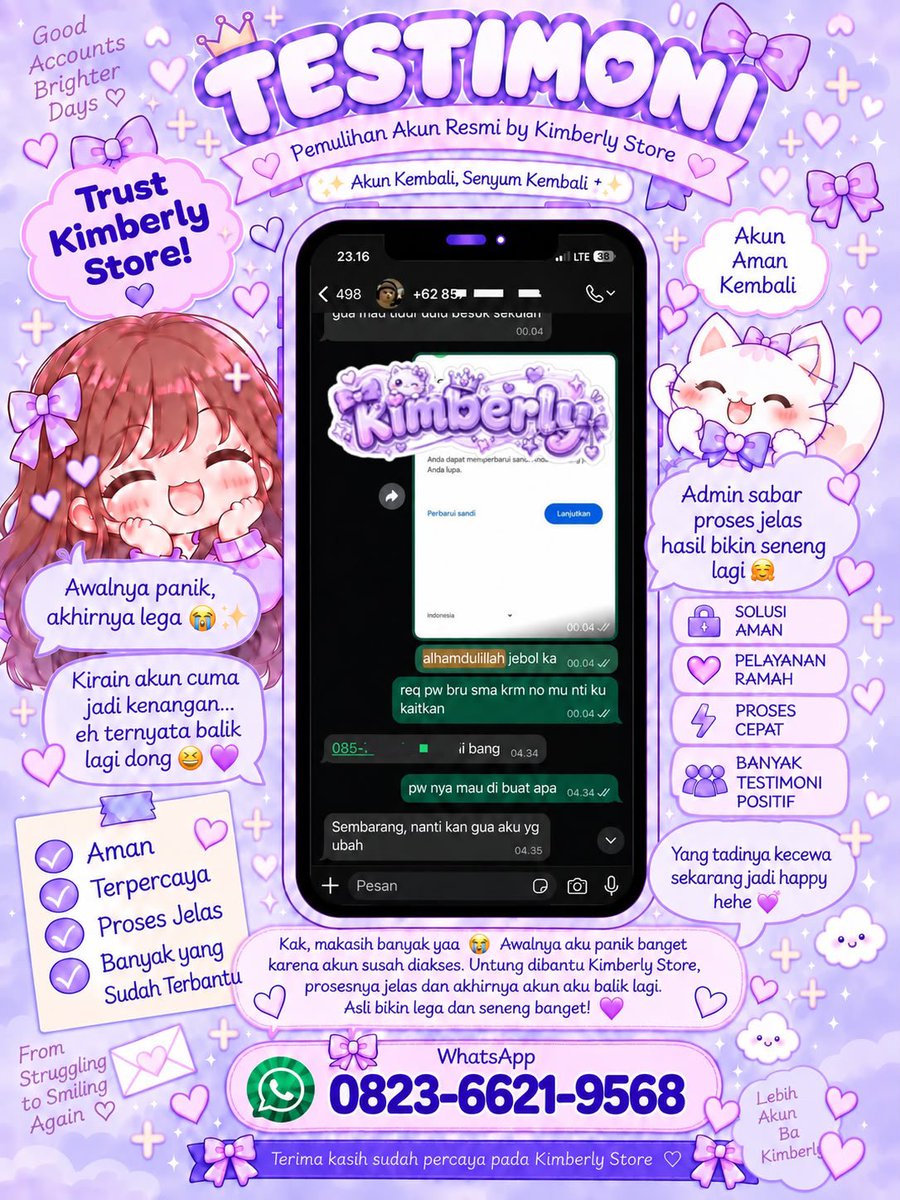 xiacve's tweet photo. Jasa hack akun &amp; jasa Pemulihan Akun dan Jasa lacak lokasi nya🫧✨

Jasa balikin akun/ u suspend &amp; suspend akun, Instagram dan Facebook, Tiktok, Linkedlin, Gmail, Line, all sosmed ✍🏻💬 

Hapus akun Facebook, Instagram, Line, Twitter, YouTube, &amp; lain nya

જ⁀➴wa di bio ya … https://t.co/3AXiPqyzLY