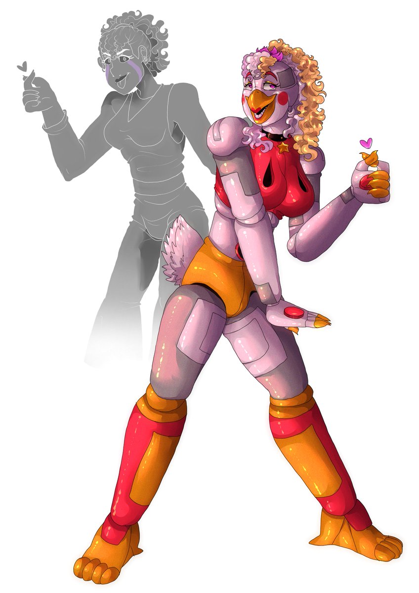 Brot_Day's tweet photo. Hey Chica! Who's that pretty ghost?
#art #fnaf #sisterlocation #funtimechica #carolinaflorez #fanart #chicken #GLAMORAI https://t.co/v3L06pyPwT