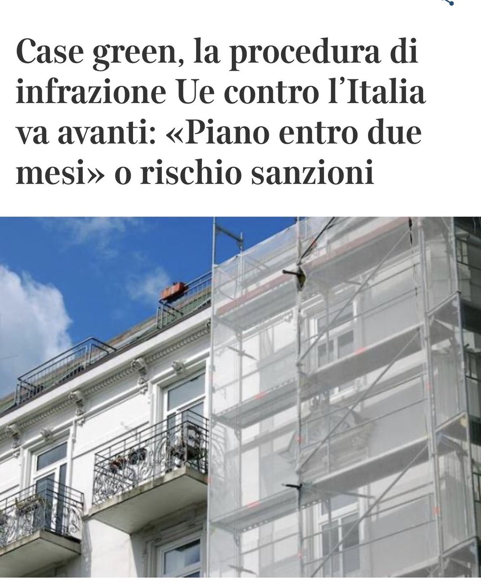 IlSanta64's tweet photo. #governomeloni #commissioneeuropea #UE 
Di fronte a una minaccia di sanzioni per il piano casa Green c’è una sola cosa che un governo con gli attributi deve rispondere alla commissione europea

“Andate A Fare In Culo voi e la casa green ”

Con due guerre in corso, la crisi di gas e petrolio, una produzione industriale in sofferenza in tutta Europa con centinaia di migliaia di licenziamenti questi vengono a scassare i Maroni con il piano casa Green

Ha ragione Giulio  Tremonti: siamo in mano a dei dementi