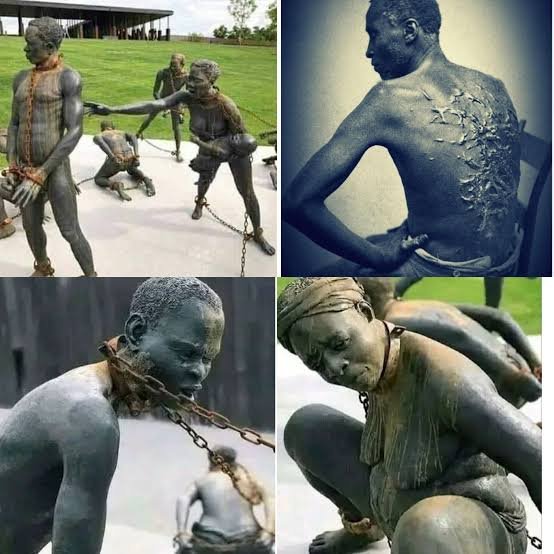 Notp0intless's tweet photo. The media won't stop talk about the Holocaust but wouldn't talked about how millions of Africans where swept away from their home.

Over 40millions of Africans was taken across the Atlantic, less that half of them reached their destination 

But today, we are all concerned about the 6million Jews.