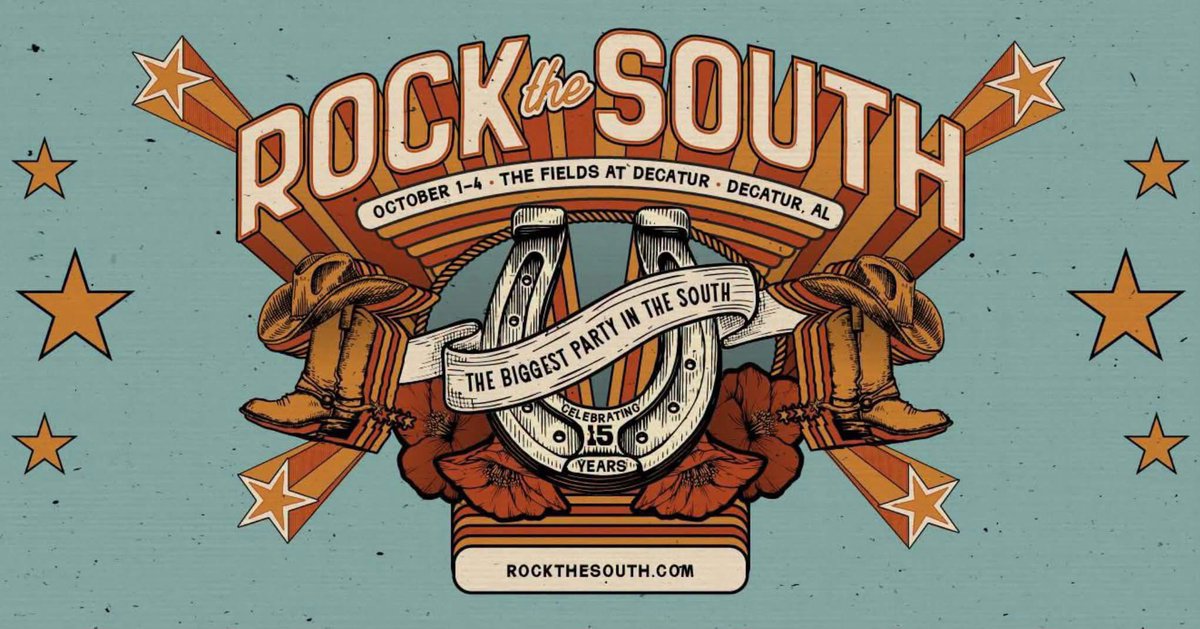 DecaturALPD's tweet photo. Day 1 of Rock the South is here! 🎸 

The main gate opens at 2 p.m. today. Please review traffic guidelines below to ensure a smooth arrival. https://t.co/ZcFPx1BDU8